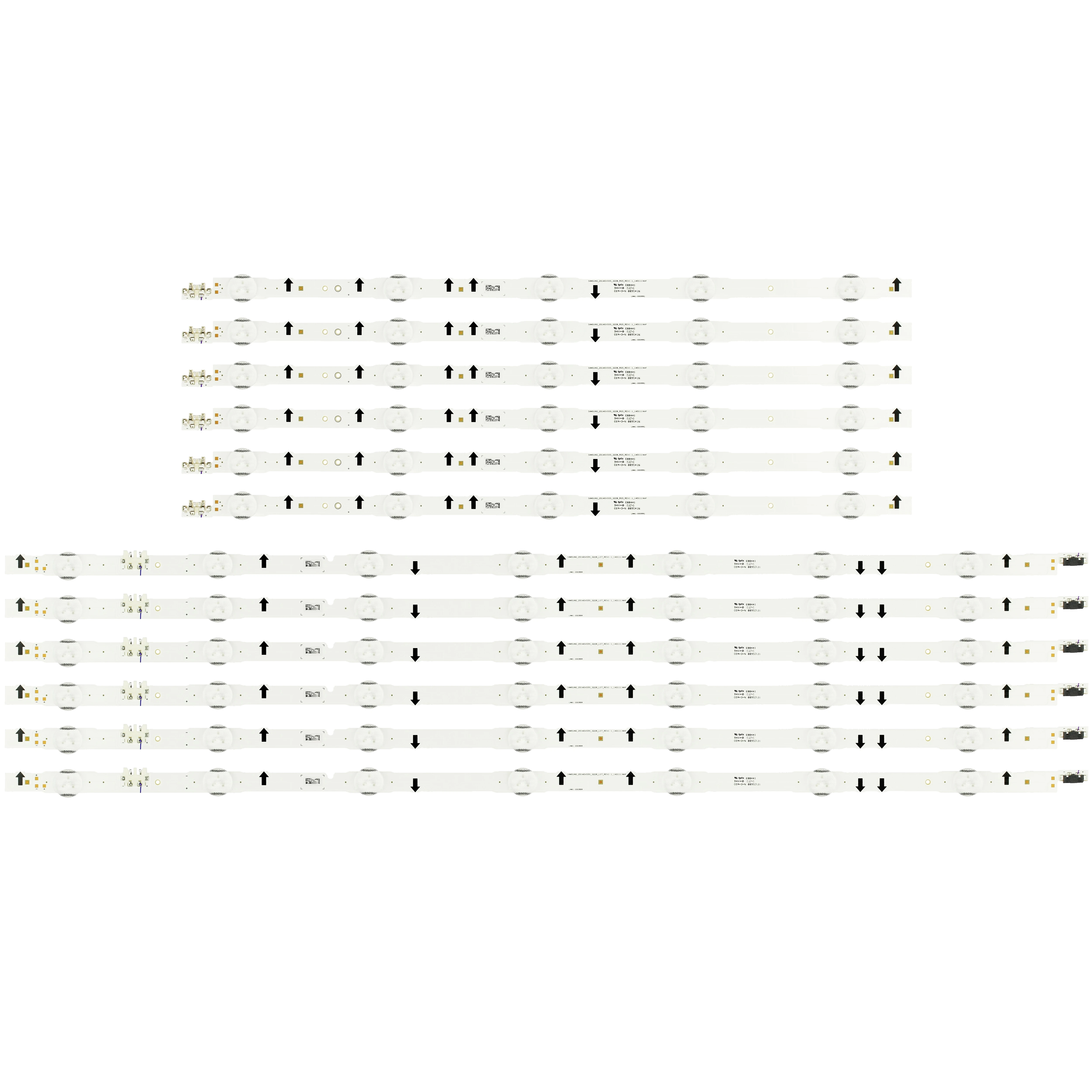 Новый комплект 12 шт. Светодиодная лента для Samsung UE55H6300A D4GE 550DCA R3 550DCB BN96 30432A 30431A