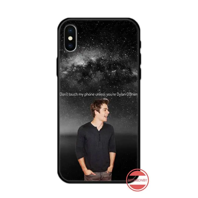 

Dylan O'Brien Teen Wolf Phone Case for iPhone 11 12 pro XS MAX 8 7 6 6S Plus X 5S SE 2020 XR Anti-fall protective funda