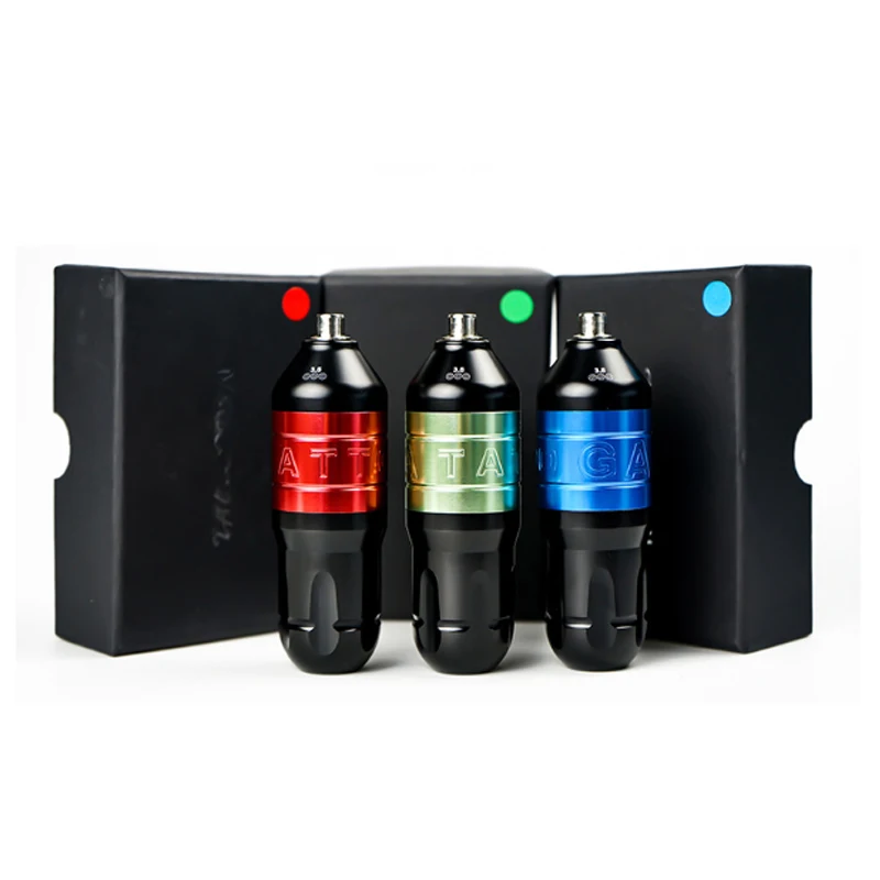 

Mini Rocket Pen Tattoo Pen Rotary Tattoo Machine Permanent Makeup Pen Powerful Motor Needle Cartridges for Tattoo Artists