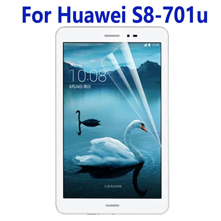 Прозрачная глянцевая ЖК-дисплей Экран протектор Защитная пленка для Huawei MediaPad T1 8 0