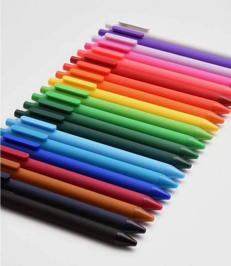 Оригинальная ручка Xiaomi Mijia Kaco Sign Pen PREMEC Smooth Refill 0 5 мм для подписи Mi красочные ручки