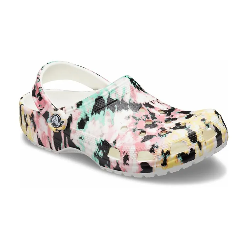 CROCS Classic Tie Dye Mania Clog UNISEX|Пляжные и уличные сандалии| |