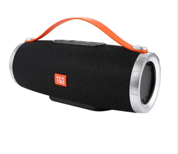 TG-109black TG109 ткань Беспроводной Bluetooth Динамик оливкового стерео 3D бас безопасный спортивные Портативный Bluetooth Динамик с микрофон AUX для набрать номер - Цвет: TG-109black