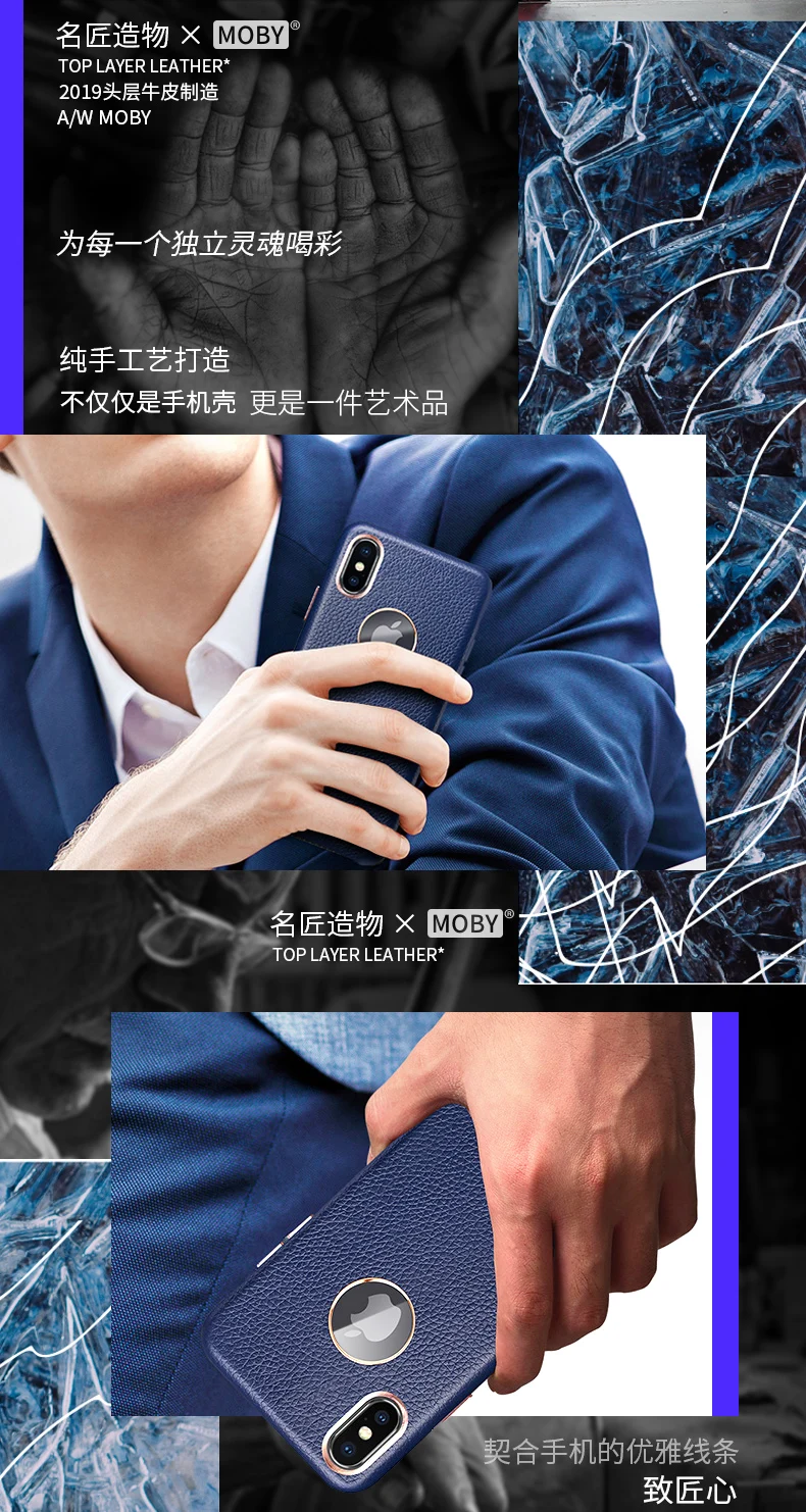 Чехол из натуральной воловьей кожи для iPhone 7, 8 Plus, X, XR, XS, 11 Pro, Max, бизнес чехол из зернистой кожи с металлической кнопкой
