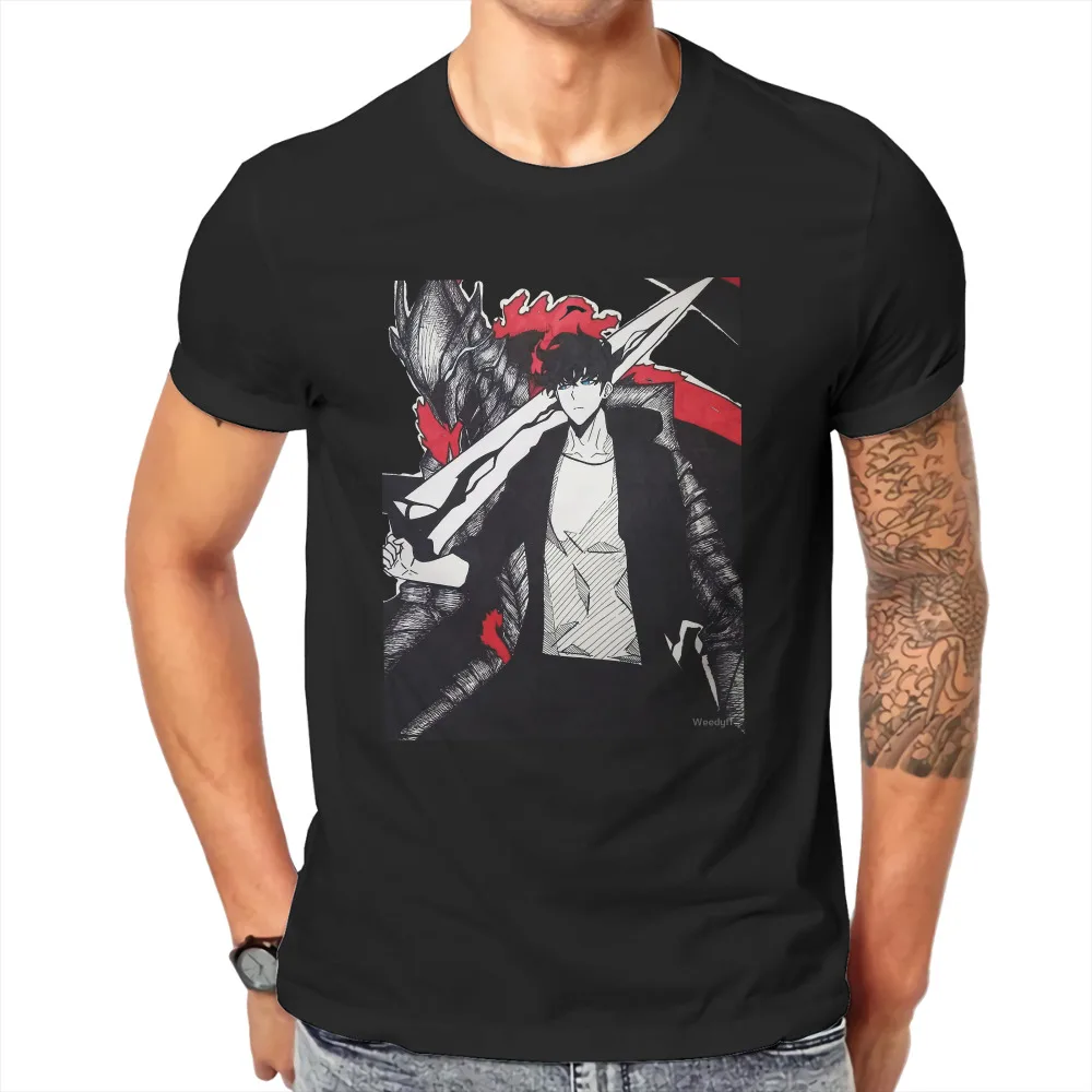 

Jin Wo x IGRIS Drawing Harajuku TShirt Berserk Guts Style Streetwear Comfortable T Shirt Male Short Sleeve Special Gift Clothes