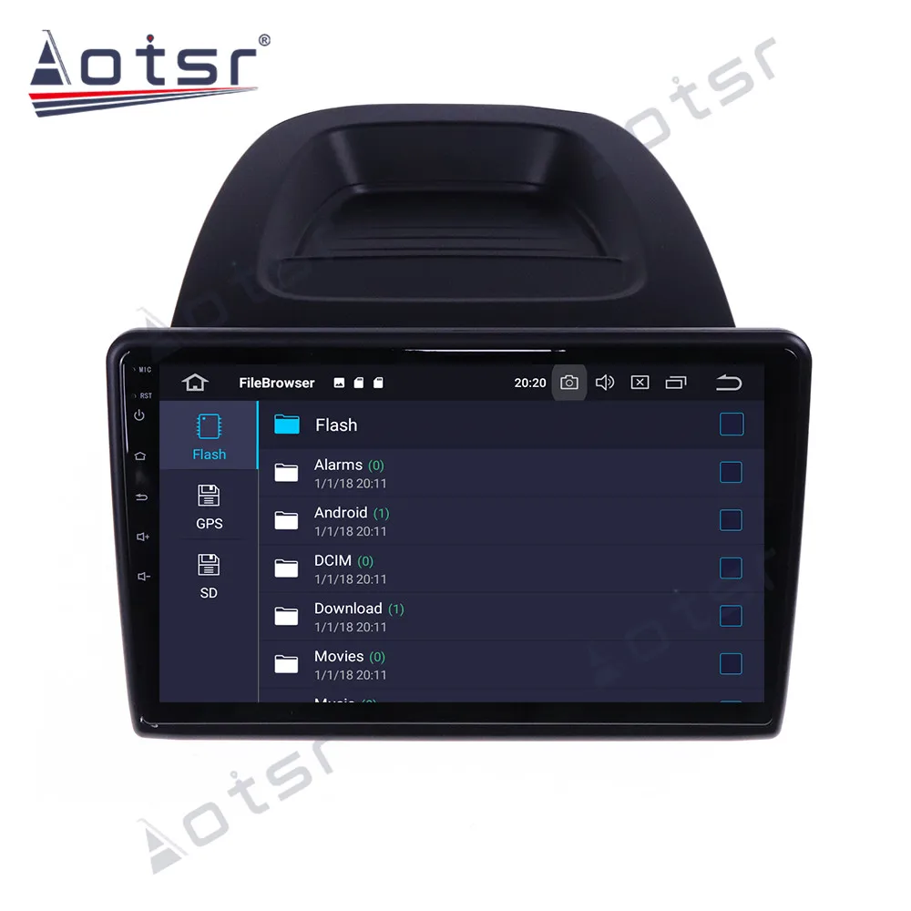 

Aotsr 9 inch Android 9.0 Car Radio GPS Navigation DSP For Car Auto Stereo Video Multimedia DVD Player Ford Ecosport 2018 - 2020