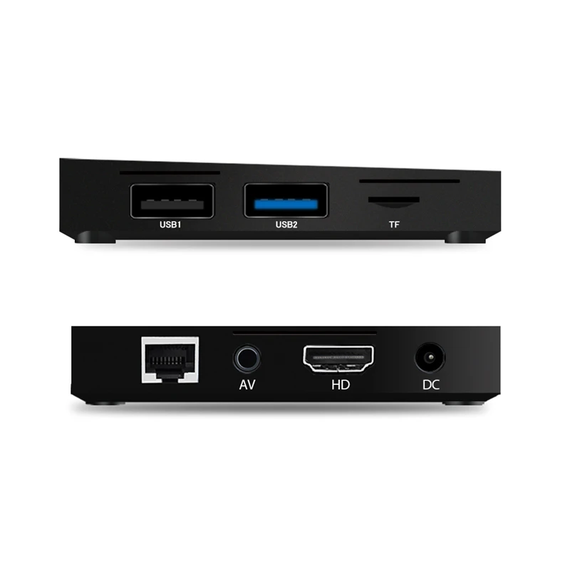 HAAYOT A5X плюс Смарт Android 9,0 ТВ приставка RK3328 Четырехъядерный 4K HDR10 USB3.0 2GB 16GB 4K медиаплеер Смарт Мини ТВ приставка Wifi ТВ приставка