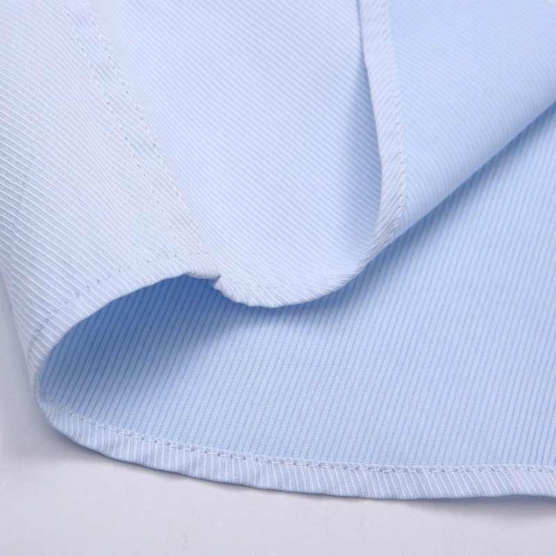 

New Arrival Men's No-iron Solid Color Slim Fit Shirt Long Sleeve Turn-Down Collar Formal Male Fashion Shirts Mens Dress Shirts