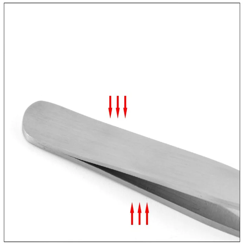 

Universal Nose Hair Trimming Tweezers Round Tip Eyebrow Tweezer Perfectly Stainless Steel Nose Hair Removal Tweezers