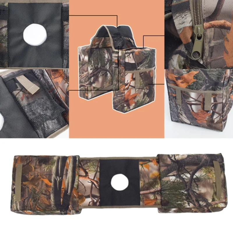 

Motorbike Cycling Saddle Bag Motorcycle Rear Backpack Saddlebags Double Pouch Equine Backpack Canvas Luggage Vintage Bag 2020