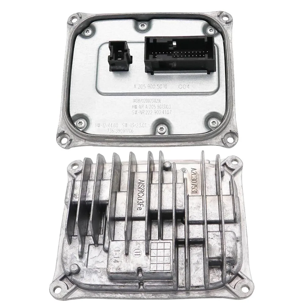 Set OEM W205 C CLASS A2059005010 светодиодный балластные фары HW A2229024107 управления 140870200231129E для C300 A2059013103 автомобиля Замена - Цвет: Set
