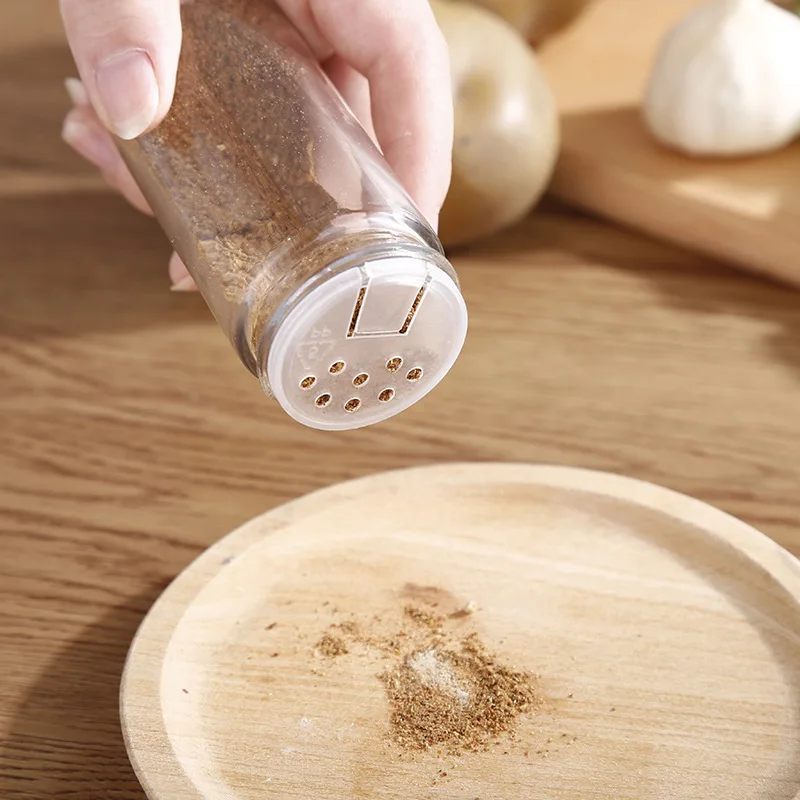 Набор из нескольких контейнеры для приправ квадратный стеклянный контейнер