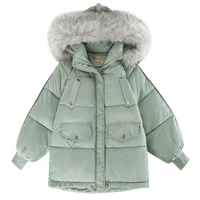2020 new ladies down cotton jacket womens short winter loose bread coat jacket student korean version