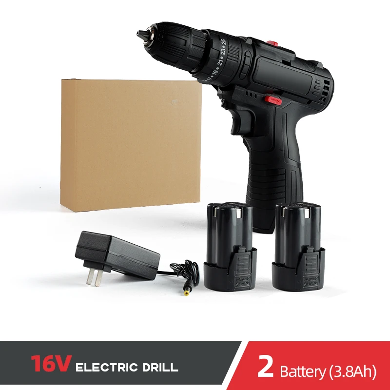 16 в отвертка электрическая для винтов со льдом бесщеточная дрель мини