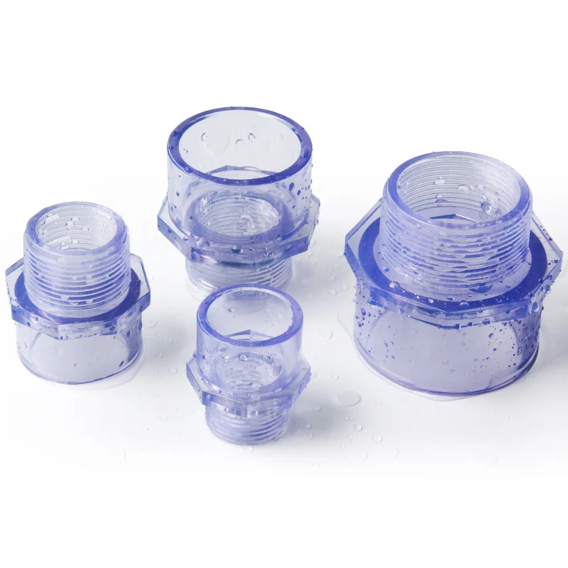 ПВХ прозрачная внешняя проволока непосредственно из НПВХ труба Наружный