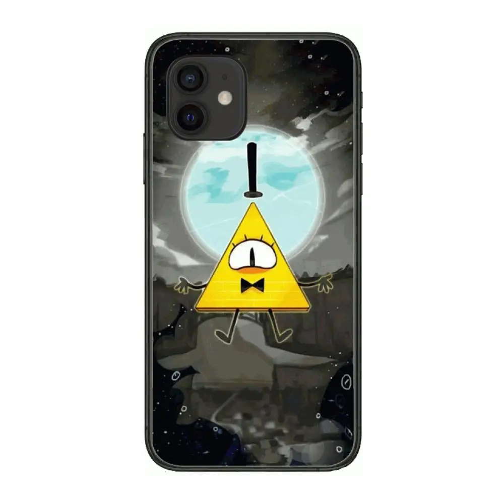 

Bumper Game Gravity Fall Style Phone Case cover For iphone 12 pro max 11 8 7 6 s XR PLUS X XS SE 2020 mini black cell shell
