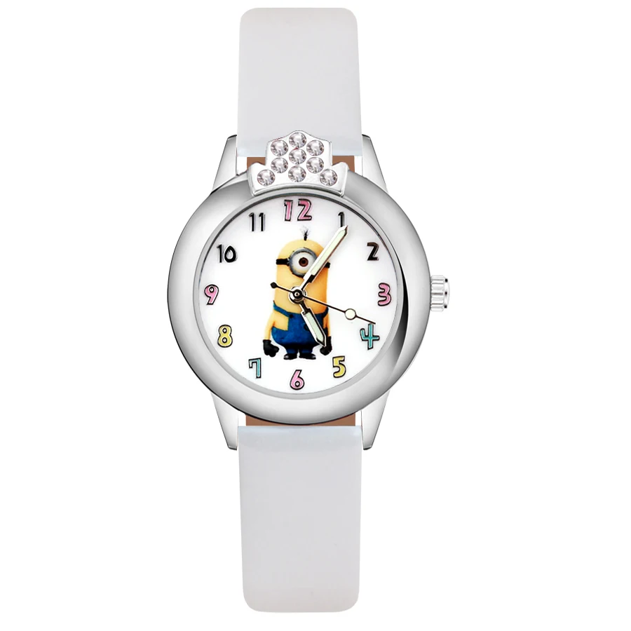 С милым мультипликационным принтом с украшением в виде кристаллов Стильная