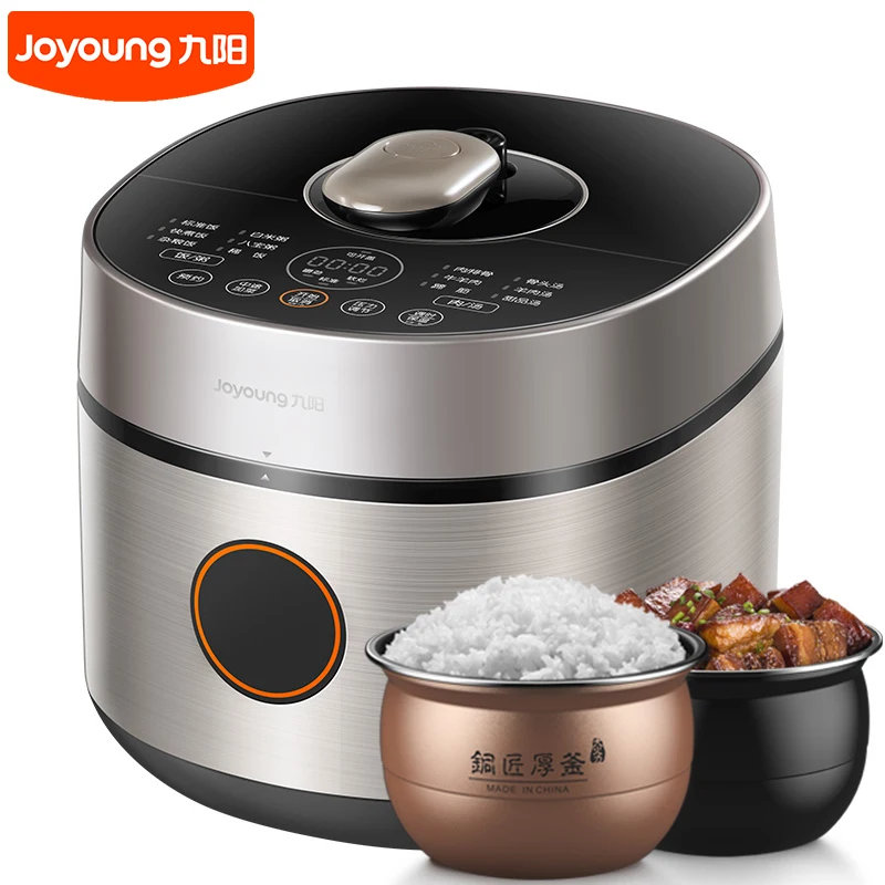 

Joyoung электрическая скороварка бытовая многофункциональная рисоварка 5л 24 часа назначение времени кухонная техника для 4-8 человек