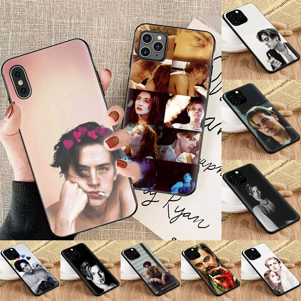 Leonardo Dicaprio Мягкий силиконовый чехол для телефона iPhone 5 6 7 8 11 5S 6s Plus 7Plus 8Plus X XS XR XSMax Max