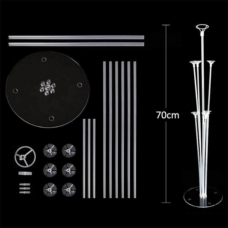 

Balloon Holder Standing Shelf Table Arrangement Cylindrical Confetti Balloon Baby Shower Kids Birthday Party Wedding Decoration