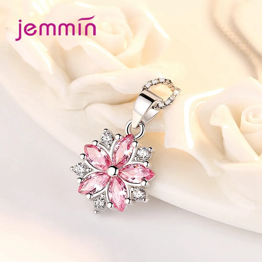 Женский свадебный ювелирный набор 925 пробы серебро AAA циркон австрийский