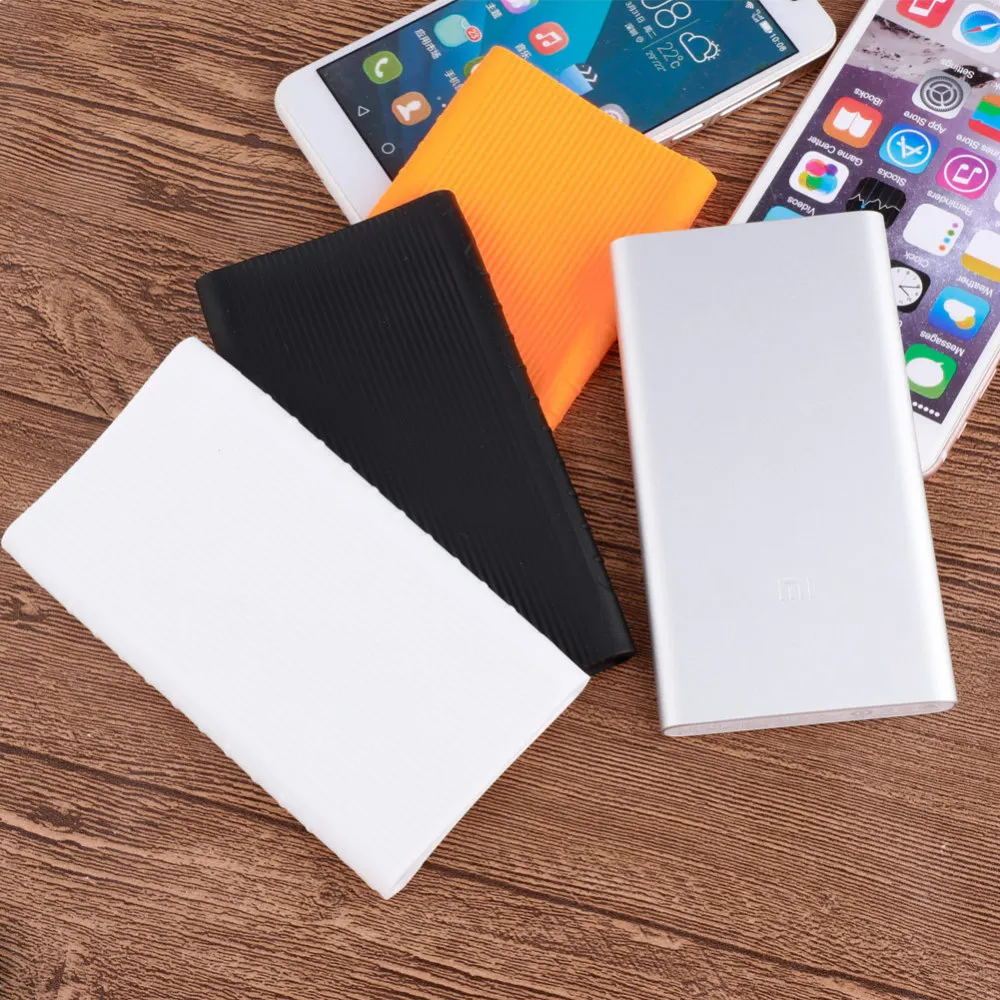 Защитный силиконовый чехол для внешнего аккумулятора Xiaomi 5000 мАч защитный от