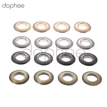 Dophee металлические круглые пряжки 13 мм 2 шт./партия застежки с