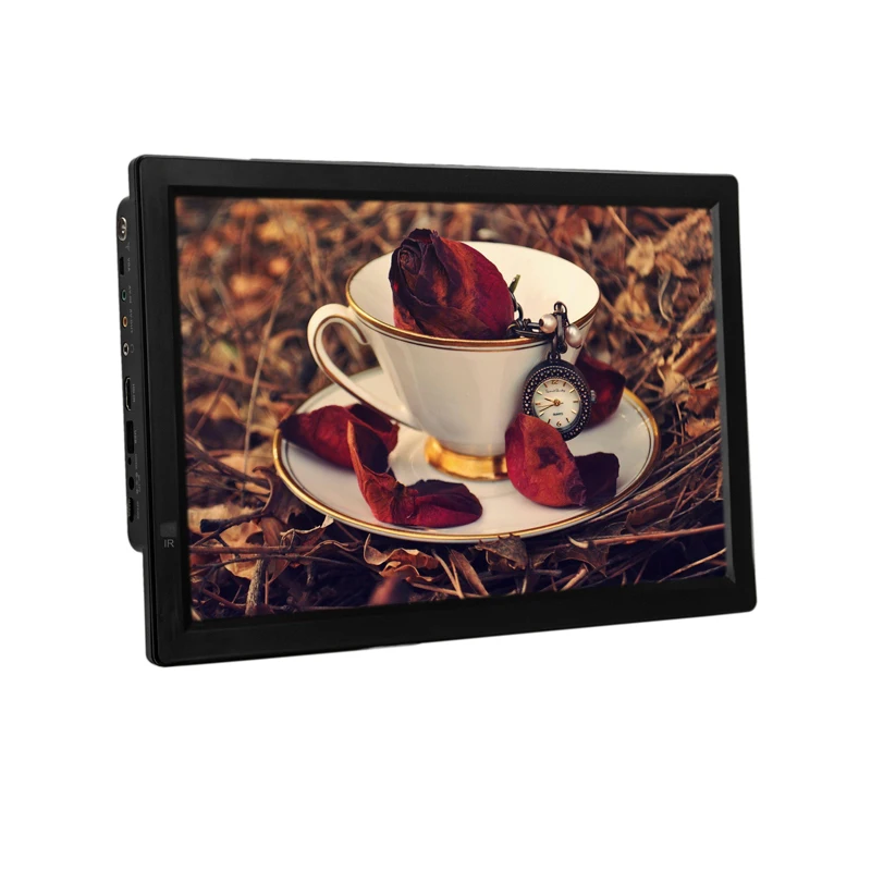 LCD TV 12V Led 14-inch Portable Digital ISDB/DVBT-2/ATSC | Электроника