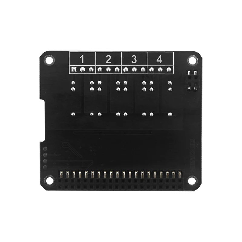 Плата-удлинитель Raspberry Pi 4B/3B +/3B 4-Канальный Релейный Модуль управления для