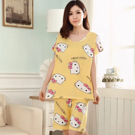 Атласный комплект с бретелями и шортами кружевная Удобная ночная сорочка пижамы