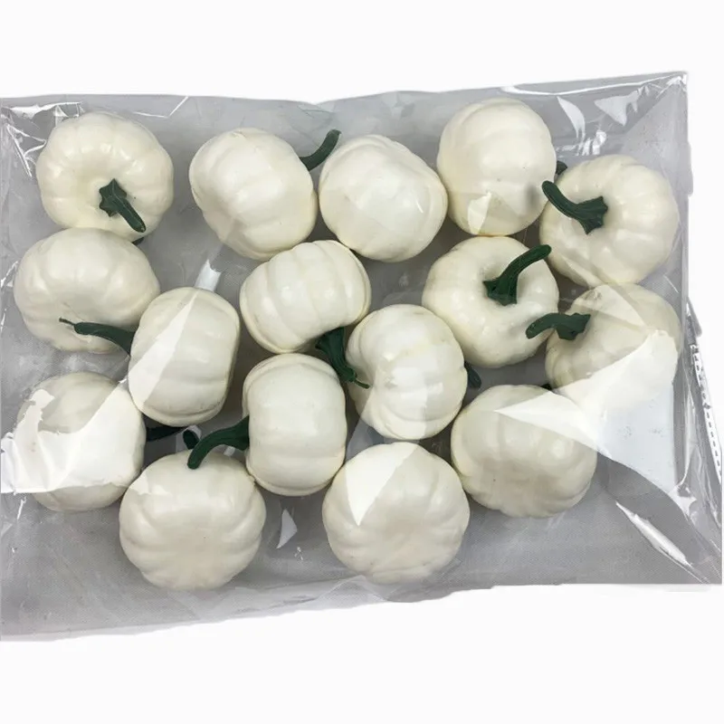 DIY искусственные фрукты 16 шт Пена Искусственные тыквы украшение на Хэллоуин