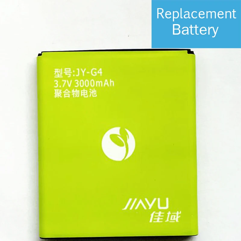 Замена аккумулятора 3000mAh JY-G4 для JIAYU G4 G4S G4c G4T JIAYU-G4 JYG4 JY G5 JY-G5 Baterij Batterie Мобильные телефоны Аккумуляторы.
