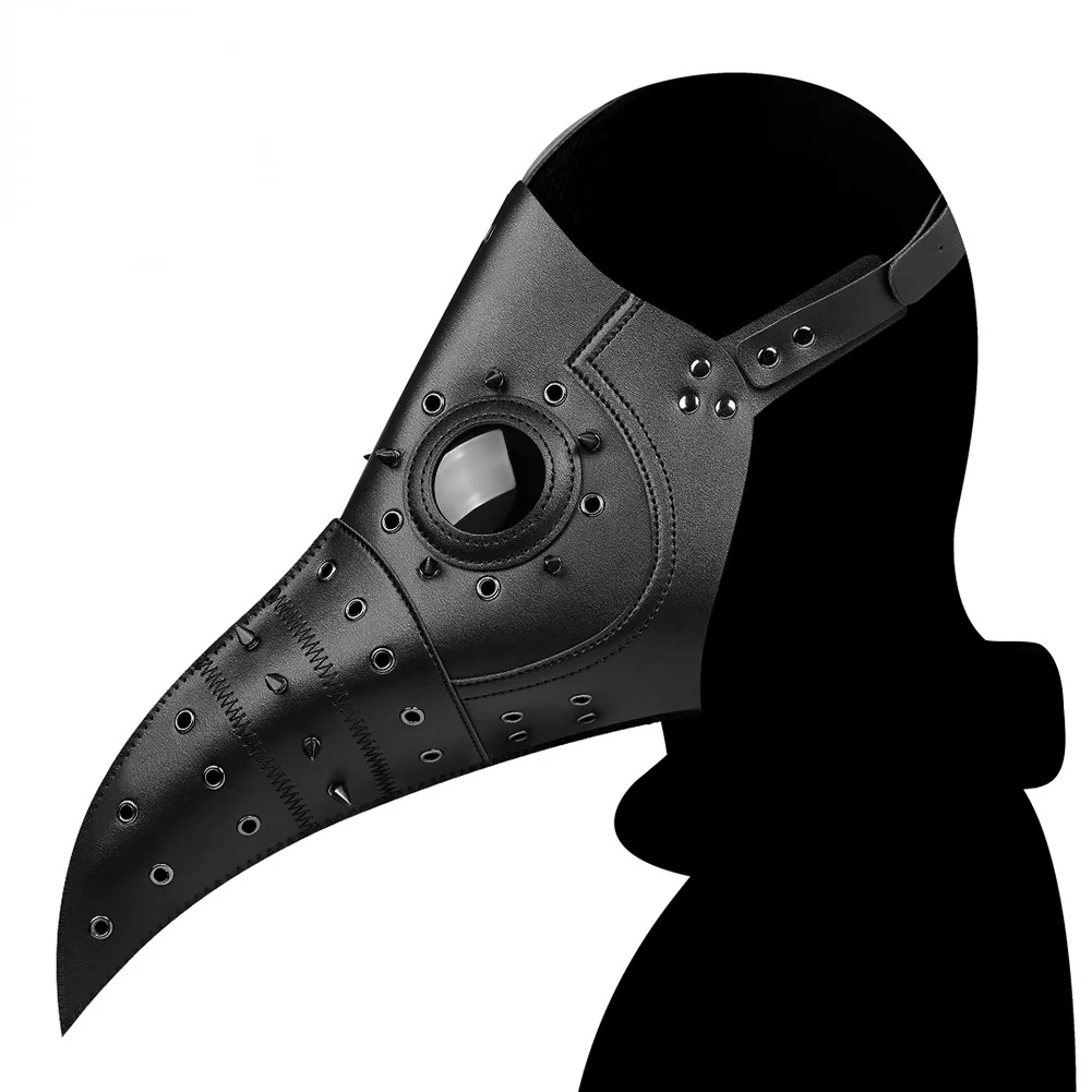 

New Halloween punk medieval plague long beak mask COSPLAY holiday supplies