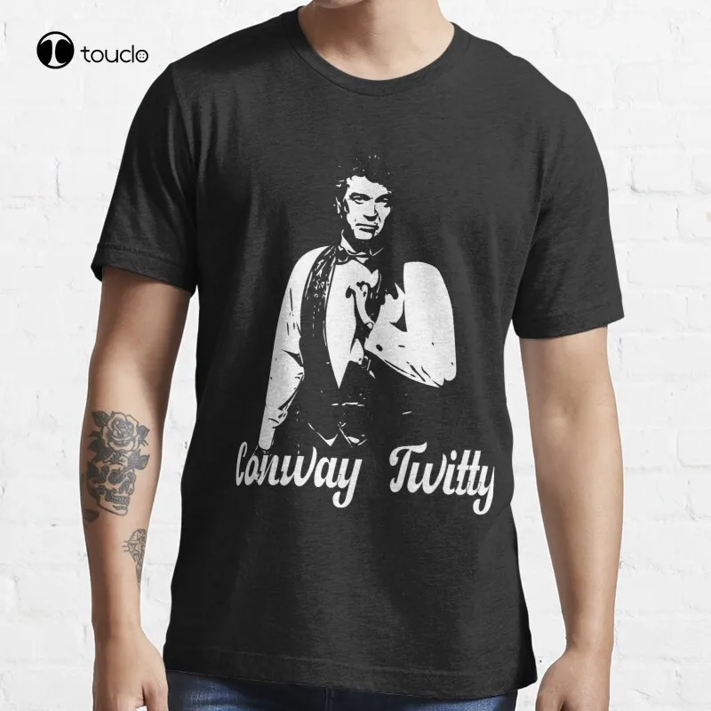 

Винтажная хлопковая Футболка Conway Twitty