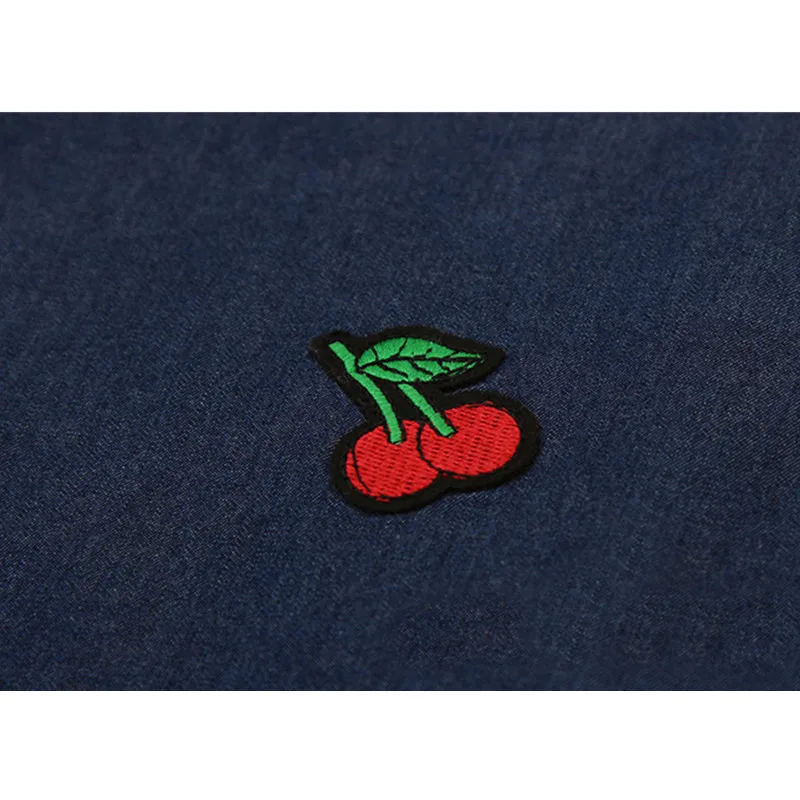 Детское джинсовое платье для девочек весенне-осеннее повседневное Тканое с