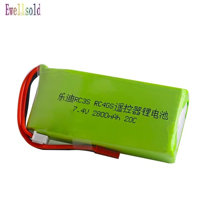 Литий-полимерный 7 4 V 2800mah 20C 2S литий-полимерный аккумулятор JST Plug /USB зарядное