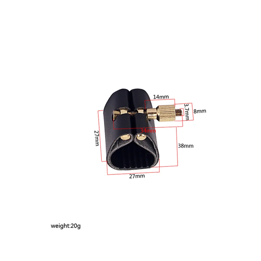 

Embossed Flute Head Alto Saxophone Mouthpiece Clip Flute Head Cards Saxophone for Artists Beginner (Black)