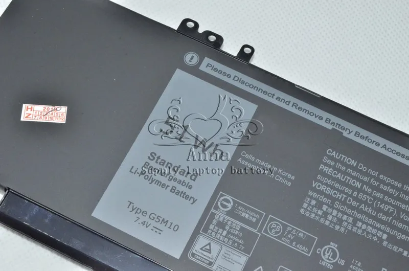 JIGU новый оригинальный 6MT4T ноутбук Батарея для DELL Latitude E5450 E5470 E5550 E5570 7V69Y TXF9M 79VRK G5M10 7 6