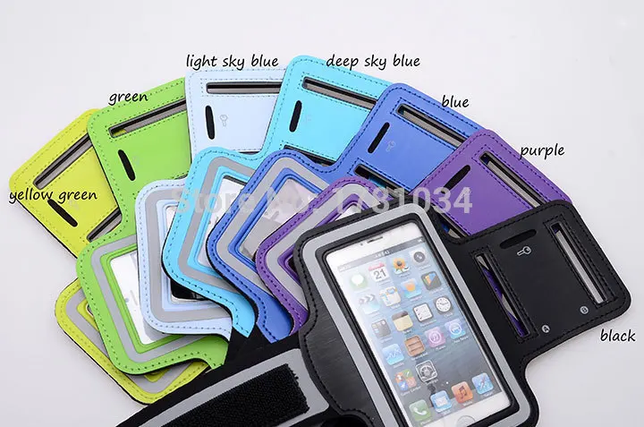 Регулируемая спортивная сумка для бега тренажерного зала чехол iPhone 5 5S 5C