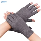JESSIC сжатия перчатки при артрите наручные хлопок боли в суставах, ручным креплением Для женщин мужчин терапевтический браслет перчатки при артрите
