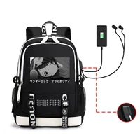 anime backpack wonder egg priority cosplay usb large capacity schoolbag bookbag shoulderbag boy girl travelbag laptop bags 2021