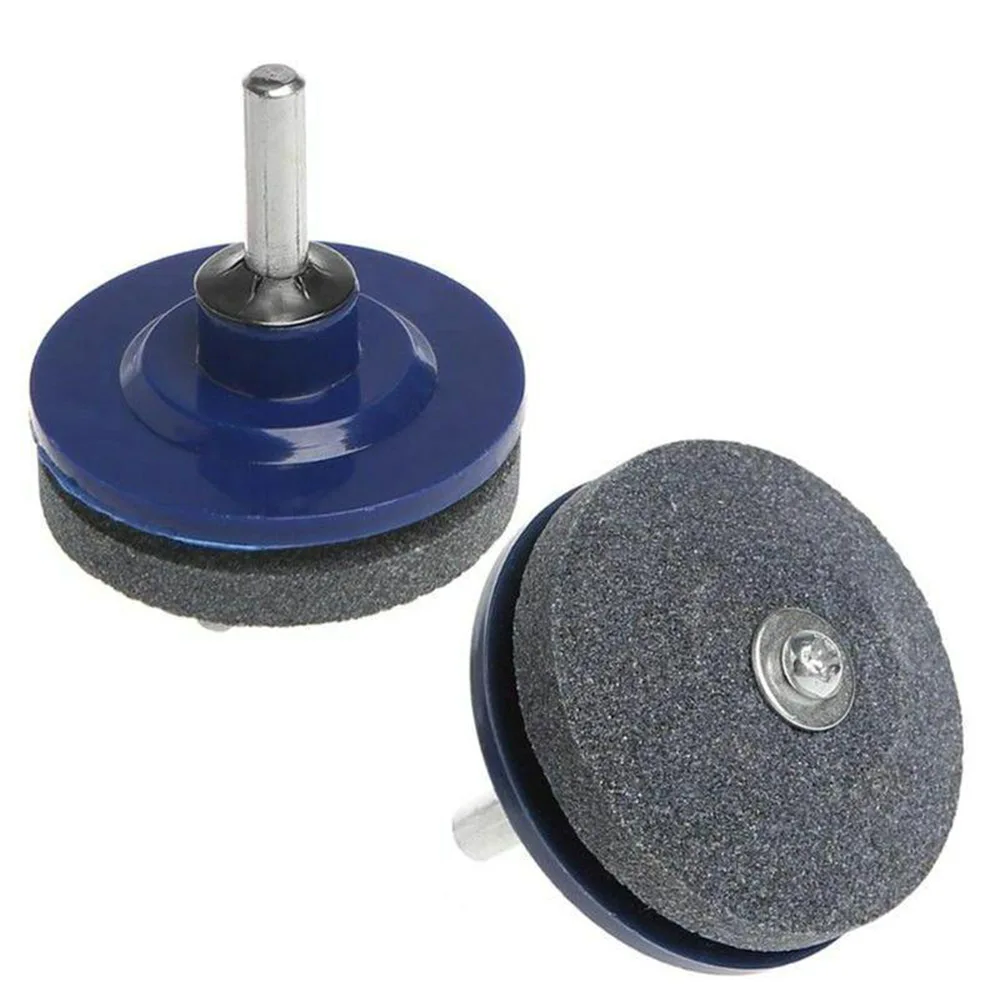 50MM Faster Lawn Mower Sharpener Lawnmower Blade Sharpener Universal Grinding Rotary Drill Universal Grinding Rotary Drill Cuts