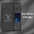 Чехол для Huawei Honor X30 Max, чехол для телефона из ТПУ с рисунком HD оленя для Honor X30 Max, задняя крышка для Honor X 30 Max