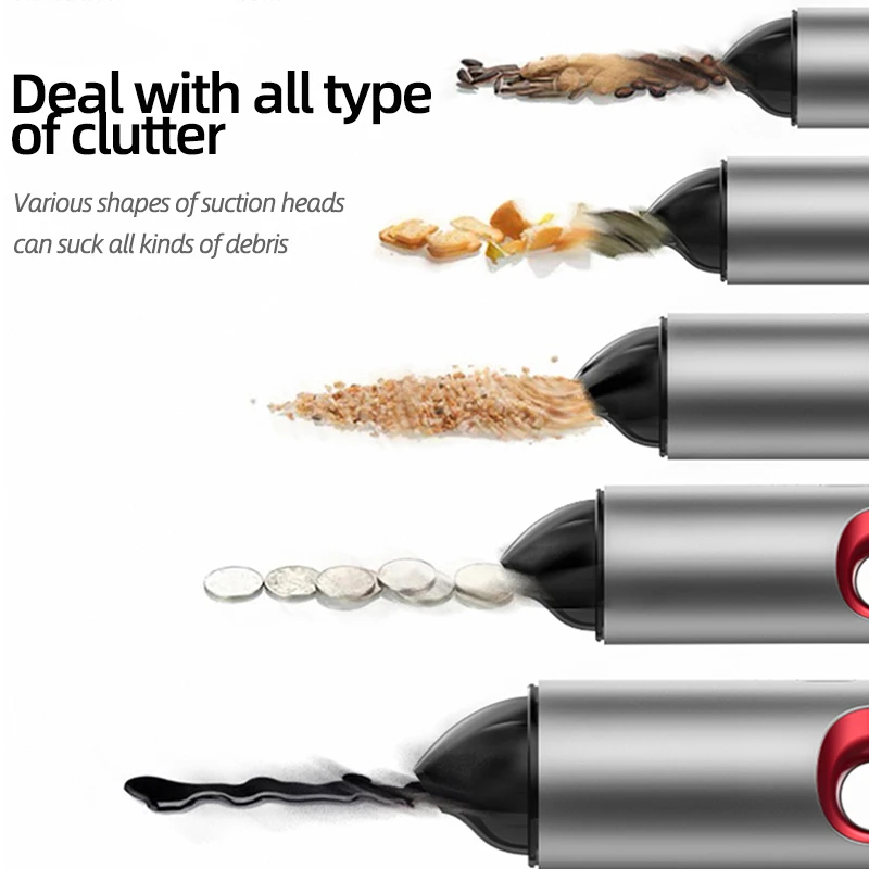 Ручной пылесос Беспроводной Мощный циклонный всасывающий портативный мини для