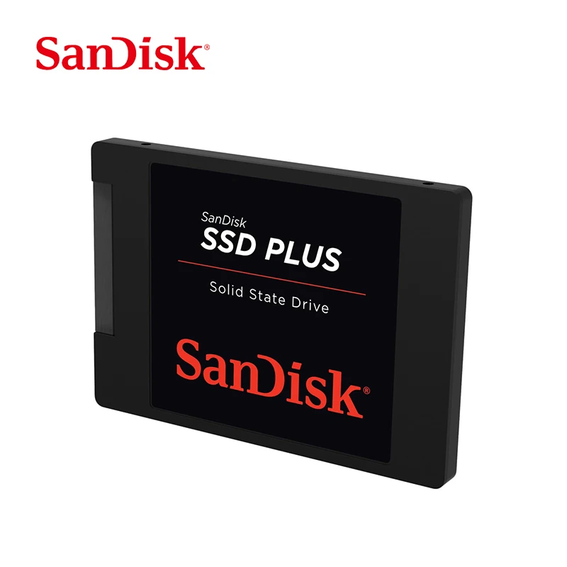 Жесткий Диск Sandisk 240 ГБ SSD Plus SATA III 2 5 &quot120 Внутренний твердотельный накопитель 480 ТБ