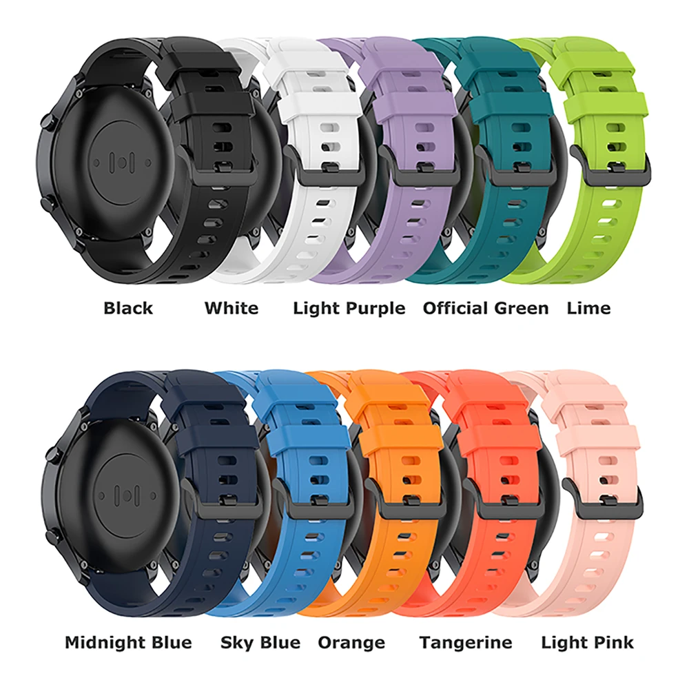 

Ремешок силиконовый для часов Amazfit GTR, 22 мм