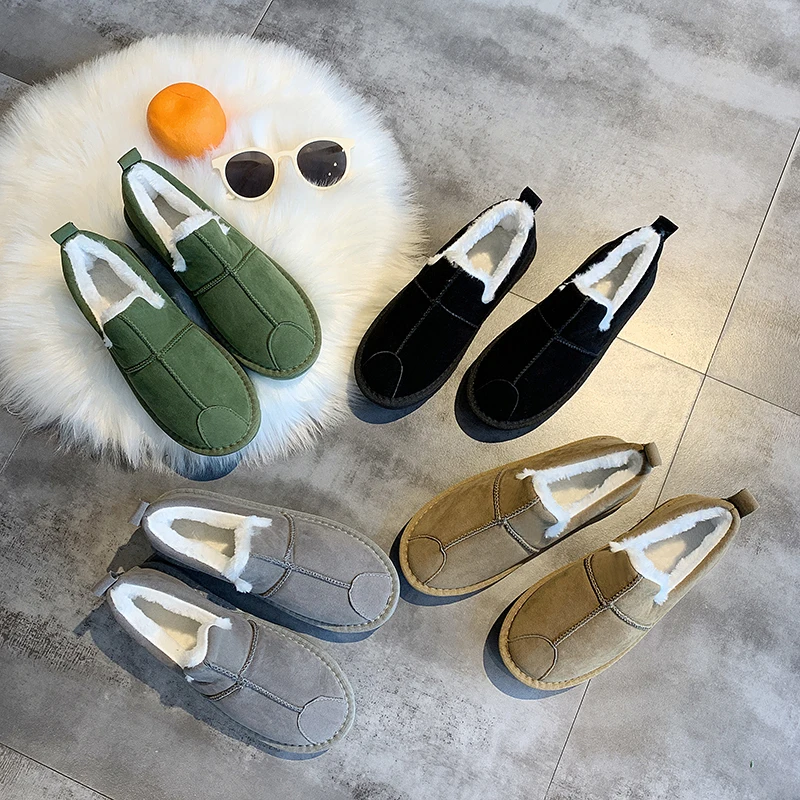 LAASIMI 2019 г. Женская зимняя обувь на плоской подошве модная женская домашняя без