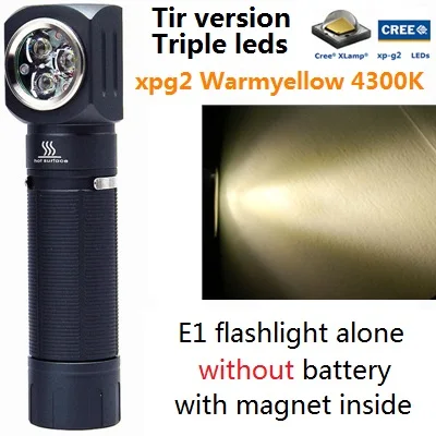 JAXMAN E1 L-style светодиодный фонарик 18650, нагрудная настольная лампа лм с быстроразъемным креплением, сильный магнит