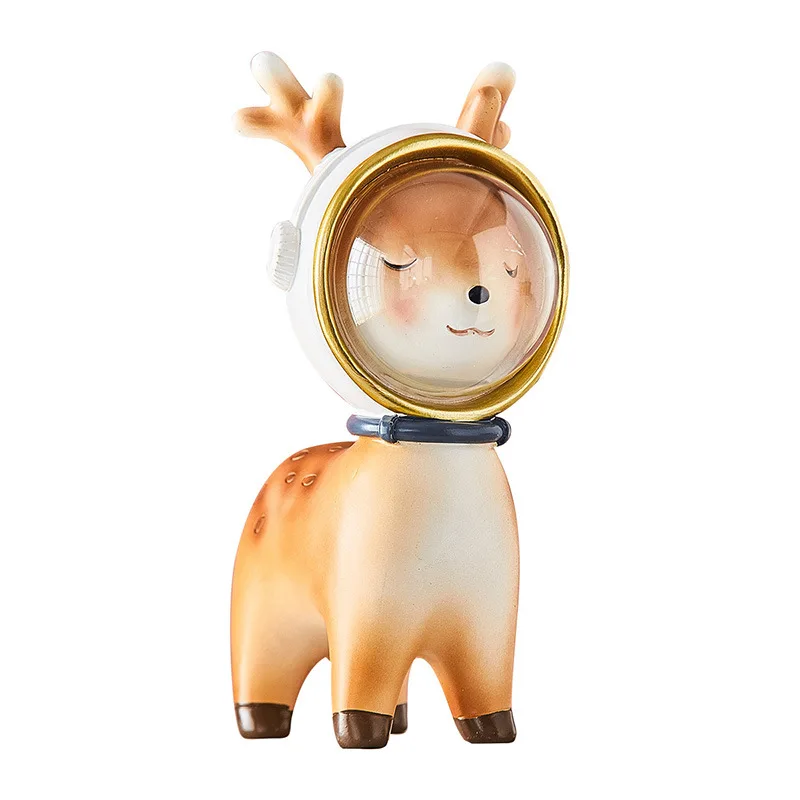 

Scandinavian light luxury style astronaut ornaments children's room decoration desk net red cartoon cute small ornaments