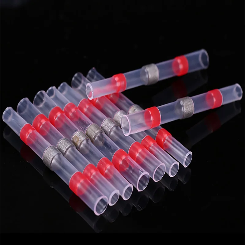 Практичный терм усадочная припоя рукав разъем провода электрические быстрые